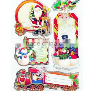 Christmas Gift Tags Foil Sticker Festive Gift Tags thumbnail-1