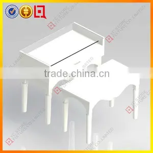 White Color Clothing/shoe Retail Display Table thumbnail-1