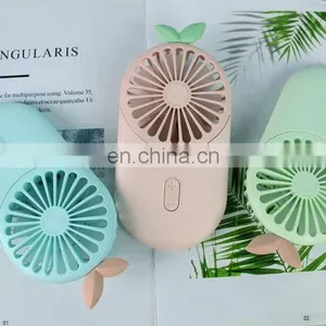 Portable Travel Office Battery Charge Usb Rechargeable Handheld Pocket Mini Fan thumbnail-1