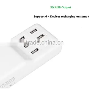 Hot New Products for 2015 6 Port Usb Charger,5V 12A Usb Wall Charger,6 Usb Universal Charger,wall Charger thumbnail-2