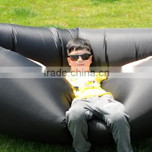 Outdoor Convenient Inflatable Lounger Air Sleeping Bag thumbnail-2