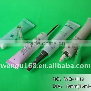 19mm Elegant Soft PE Tube of Cosmetic Packaging Plastic Soft Cosmetic Tube thumbnail-1