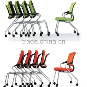 HongJi Foldable Stuff Chair Office Furniture Office Chairs With Casters thumbnail-4