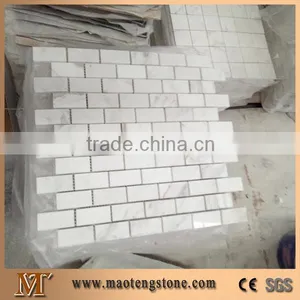 Customized Subway Pattern Marble Mosaic Tile thumbnail-1