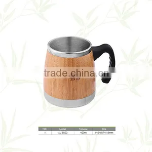 Professional 400ml Bamboo Cup for Wholesales thumbnail-1