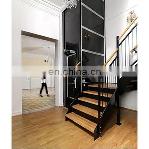 Luxurious Low Noise Safe Sanyo Home Elevator Villa Lift thumbnail-5