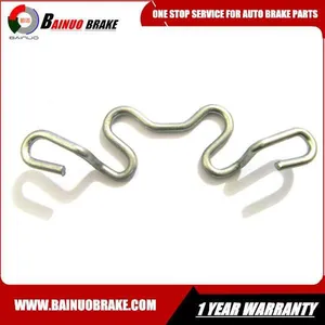 Brake Accessories Hardware Anti-rattle Springs Clips for Auotomotive Disc Brake Pads thumbnail-3