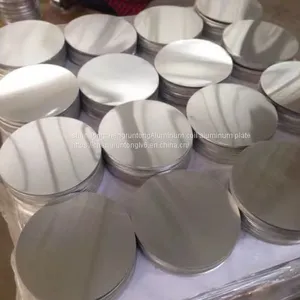 Aluminum Disc Pressure Cooker Aluminum Basin Manufacturing Radiator Disc Conductive Parts Thickness Dimension Complete Cut thumbnail-3