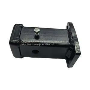63MM Square Pipe Manufacturers Direct Sales Car Trailer Accessories Modified Base Car Trailer Arm Quick Coupling Sleeve thumbnail-2