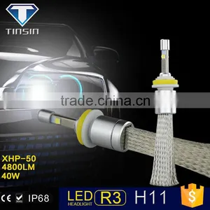 Auto Led Headlight Each Bulb H4 H7 HB3 HB4 H11 Car Led Head Light thumbnail-2