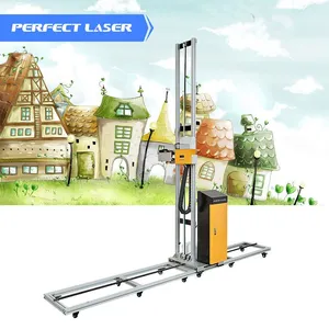 Perfect Laser 3D UV Vertical Direct To Mural Inkjet Printer Ceramic Tile/Wooden Board Wall Painting Machine thumbnail-1