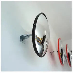 PC Road Safety Traffic Mirror Parking Curb Roadway Security Convex Mirror thumbnail-1