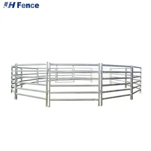 Hot Dipped Galvanized Sheep Panel Heavy Duty Livestock Cattle Farm Yard Panel Cattle Panel Fence Wholesale Bulk for Sale thumbnail-1