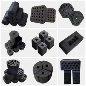 Automatic Make Briquette Brick With Hole Carbon Black Briquette Machine Coconut Shell Briquette Machine EPC thumbnail-5