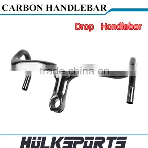 Wholesale Drop Handlebar T700 Carbon Racing Handlebar 3K/UD Carbon Bicycle Handlebar thumbnail-3