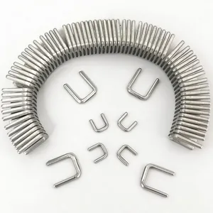 S8740 Packing Use Pure Aluminum Sausage Casing Clips U Shaped Aluminum Sausage Clips thumbnail-2