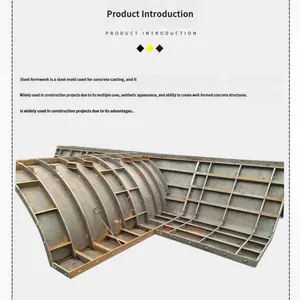 Custom Size Steel Formwork Panels Modular Concrete Shuttering for Global Construction Market thumbnail-1