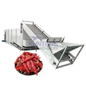Belt Mesh Plants Dryer Machine Red Spice Drier Kava Drier Spice Drier Machine Dehydrator EPC thumbnail-1