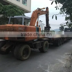 Used Japan Wheel Excavator Hitachi EX100WD-1 For Sale thumbnail-2
