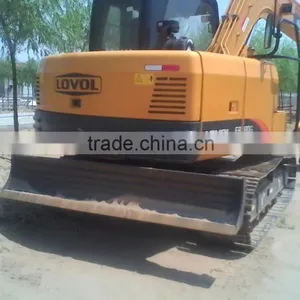 Used 8 Ton Excavator LOVOL 80G Excavator for Sale thumbnail-1
