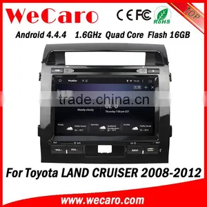 Wecaro WC-TL9006 9" Android 4.4.4 Car Stereo 2 Din for Toyota Land Cruiser Dvd Gps Multimedia Player Radio Gps 2008-2012 thumbnail-1