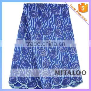 Mitaloo MOG0187 Good Quality Silk Lace African Double Organza Lace Swiss Organza Lace thumbnail-2