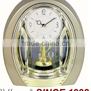 Plastic Unique Rotating Desk Clock thumbnail-1