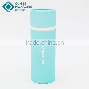 High End Rigid Round Cardboard Box Water Bottle Packaging thumbnail-1