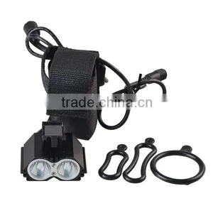Adjustable Head Recharge Aluminum LED Bicycle Headlight thumbnail-6