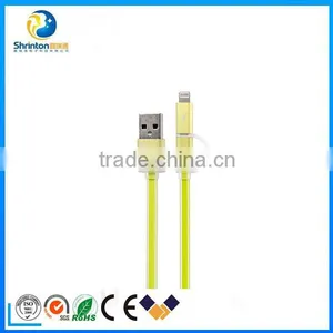 Hot Selling Remax 2 in 1 Light USB Cable thumbnail-2