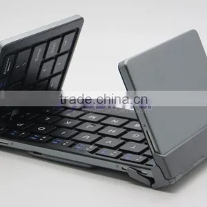 Folding Mini Ultra-thin WirelessBluetooth Keyboard For Smartphone Tablet PC Compatible With IOS Android Window System thumbnail-6