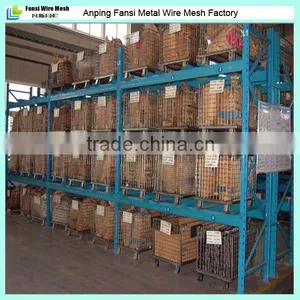 Warehouse Collapsible Welded Mesh Cage (Anping Factory) thumbnail-1