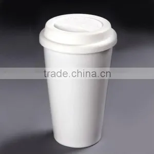 Double Wall Travel Mugs With Lids thumbnail-1