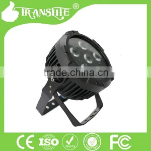 Wireless DMX 6pcs 7 In1 RGBWA UV Pink Waterproof LED PAR Can thumbnail-1