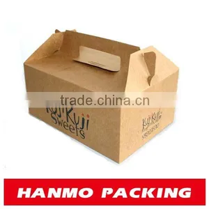 Kraft Paper Gift Boxes With Handles thumbnail-1