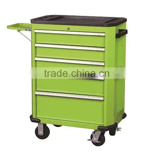 5 Drawers Metal Tool Chest Box Roller Side Cabinet thumbnail-1