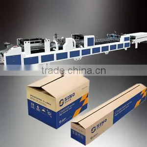 2016 Hot Selling HX-GAP Full Automatic Corrugated Box Making Center Gluing Machine thumbnail-1