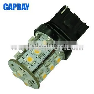 CE RoHS Ultra Bright SMD 12V DC Wedge Base 7440 T20 LED Bulb thumbnail-1
