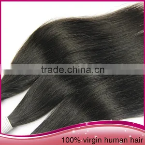 European Virgin Hair Extensions Virgin Indian Hair Straight 100%Malaysian Straight Virgin Hair thumbnail-1