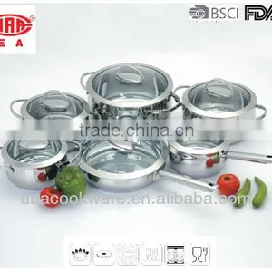 304 Stainless Steel Cookware With Induction Bottom thumbnail-1