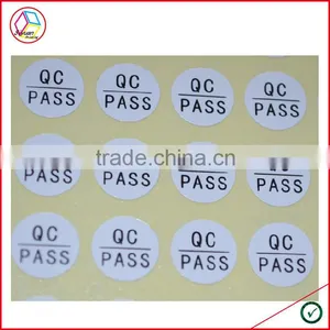 High Quality Qc Pass Stickers thumbnail-1