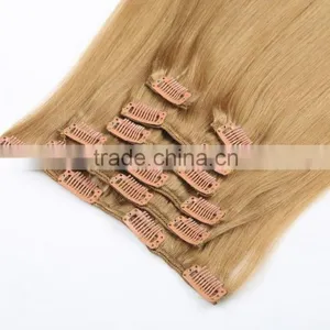 Ombre Human Hair Extensions, Remy Clip in Human Hair Extensions thumbnail-5