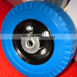 Cheapest and Best Quality 6 Inch Flat Free Wheel 6x2 thumbnail-1