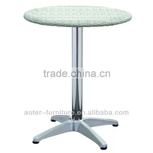 Outdoor Rattan Dining Table Chairs thumbnail-1
