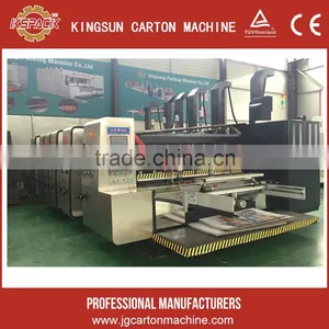 Packaging Machine High Speed Flexo Printer Slotter Rotory Die-cutter Machine Carton Printing Machinery thumbnail-1