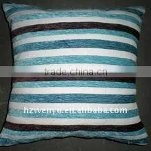 Chenille Stripe Cushion thumbnail-1