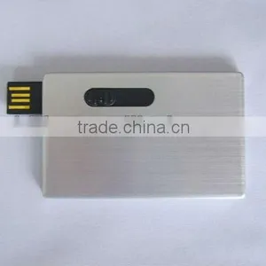 Slide Aluminium USB Credit Card,Card Usb Thumb Drive thumbnail-1