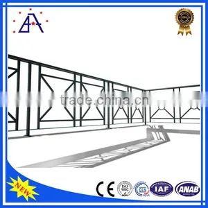 High Style Modestly Priced Silver Anodized Aluminum Balcony Fence Cover thumbnail-5
