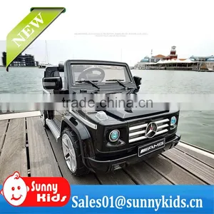 Licenced Twin Seats Ride On Car Mercedes Benz G55 With Music thumbnail-1