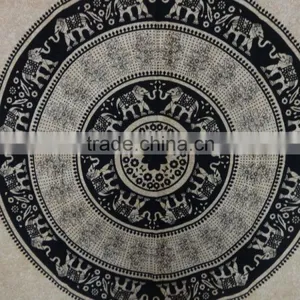 Elephant Tapestry Wall Hanging thumbnail-1